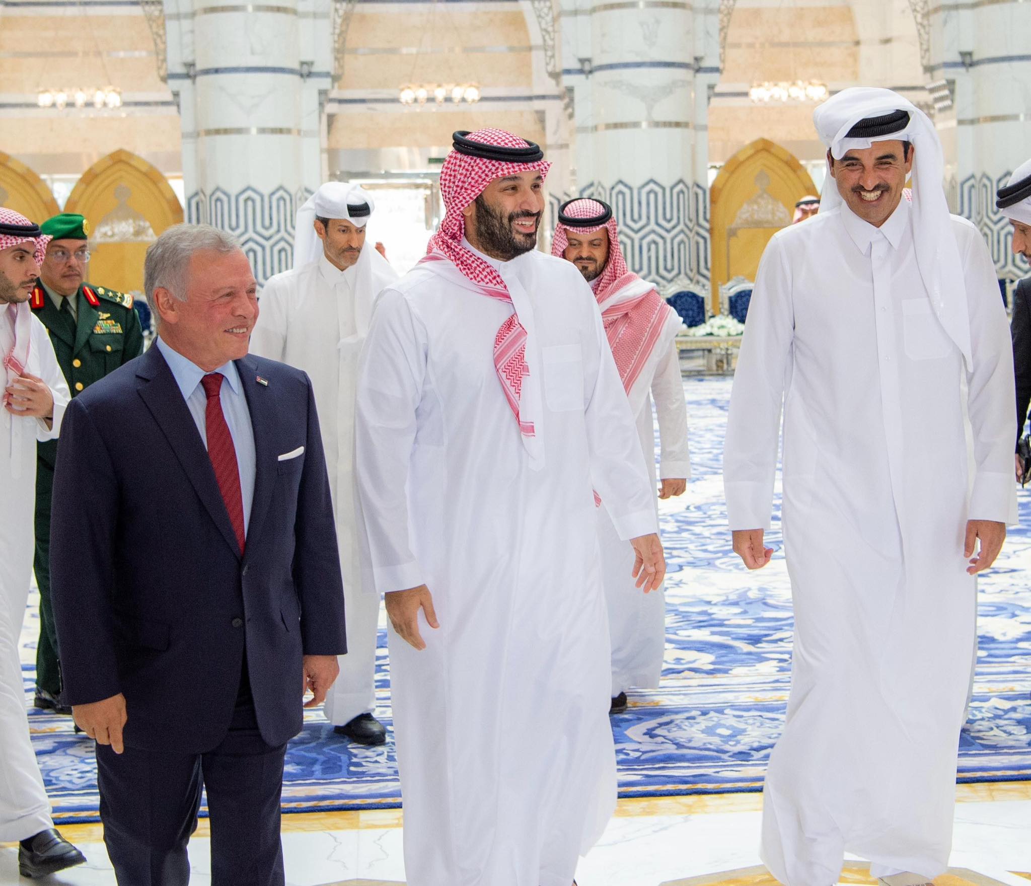 قمة سعودية – أردنية – قطرية لبحث مستجدات الأوضاع الإقليمية