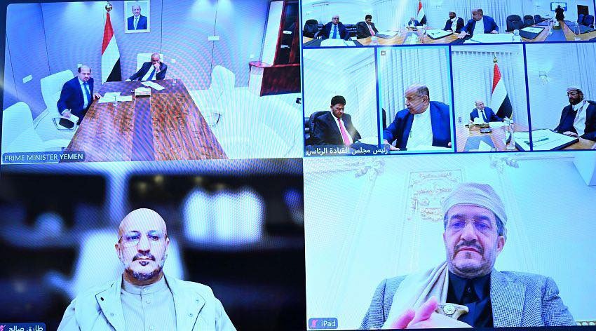 مجلس القيادة الرئاسي يناقش تداعيات التصعيد الإقليمي ويتخذ عدداً من الإجراءات لردع التهديد