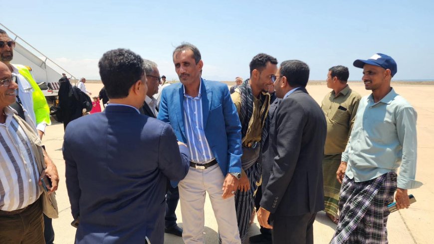 وفد من “الزراعة” ومنظمة “الفاو” يصل سقطرى لتدشين برنامج بناء القدرات