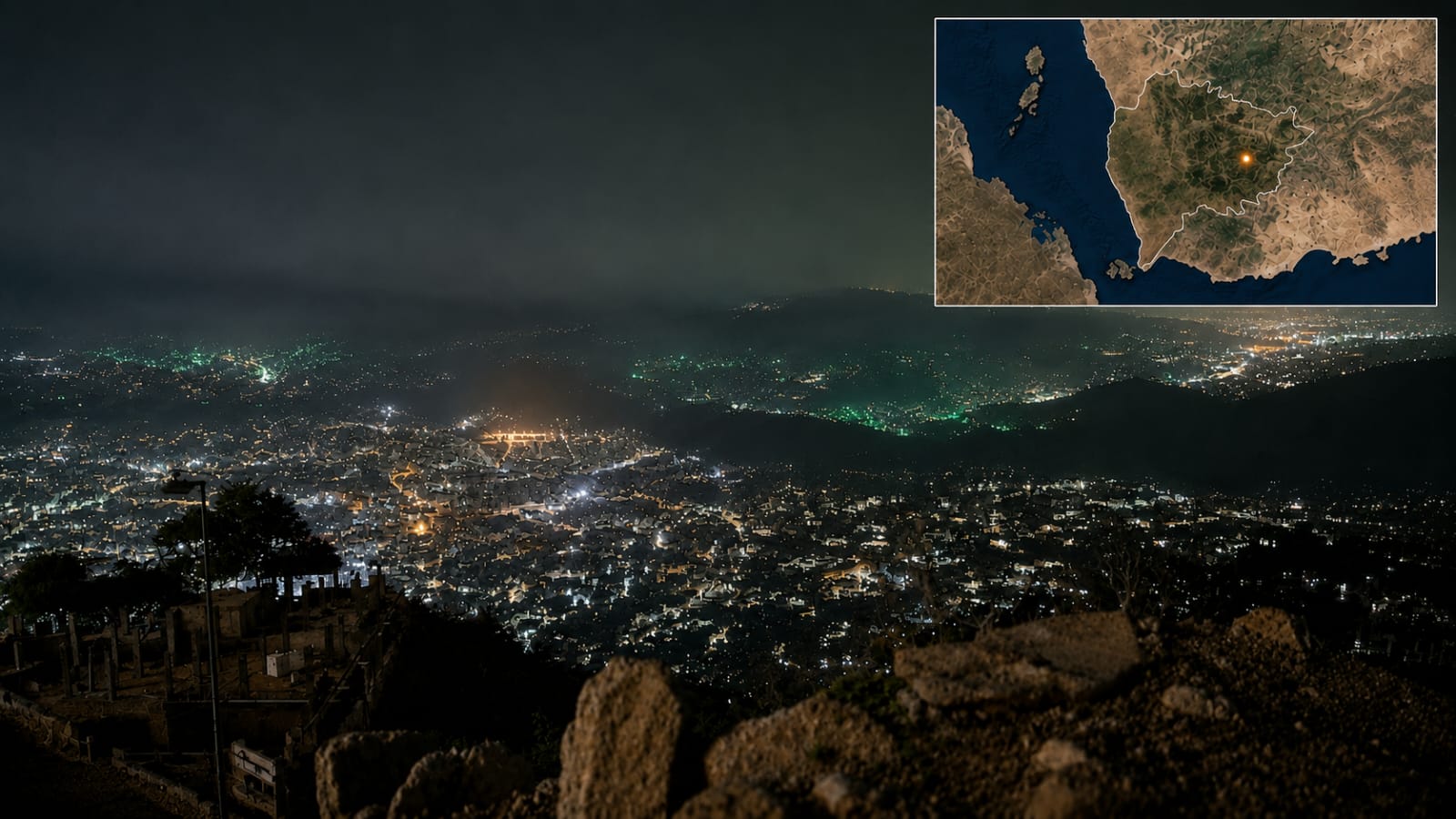 الحوثيون يطلقون صاروخين من مواقع تمركزهم شرق تعز باتجاه البحر الأحمر