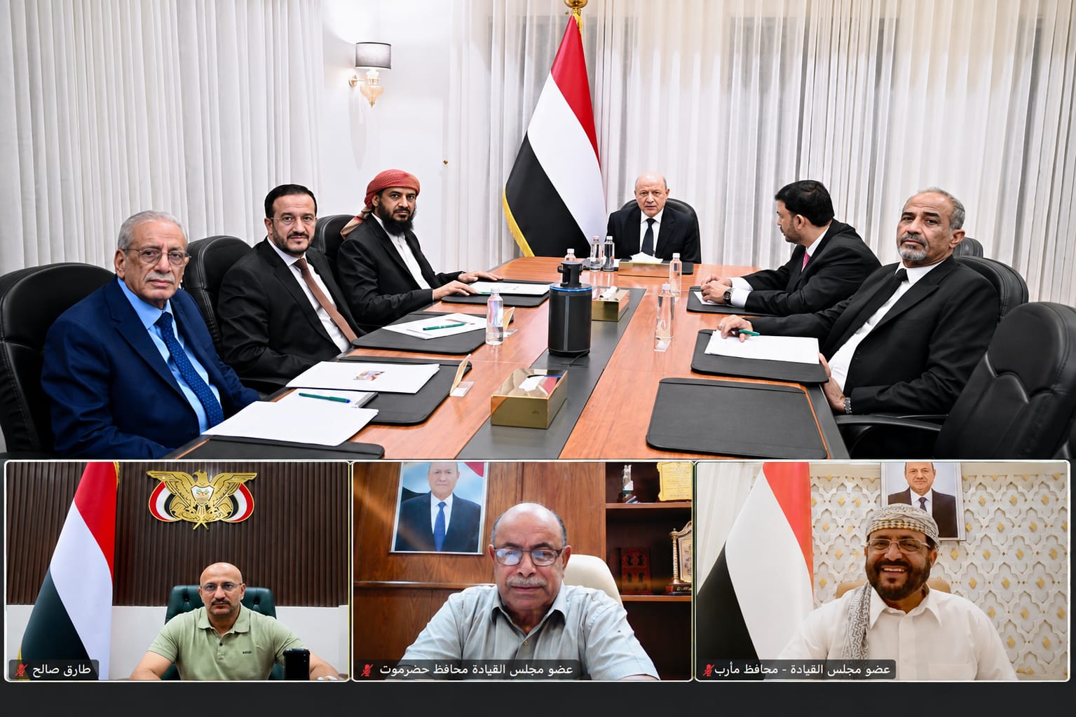 أكد وحدته وأشاد بحنكة رئيسه والحس الوطني لدى أعضائه.. مجلس القيادة يحمل في اجتماع استثنائي الحوثيين مسؤولية إغراق سفينة هندية